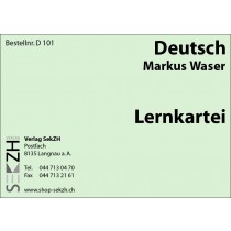 D101 - Lernkartei Deutsch