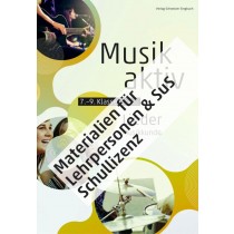 «Musik aktiv» Materialien für LP und SuS zum Liederbuch - Schulhauslizenz